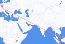 Flights from Sibu, Malaysia to Strasbourg, France