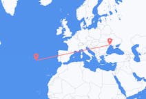 Flights from Odessa, Ukraine to Ponta Delgada, Portugal