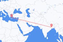 Flights from Durgapur to Santorini