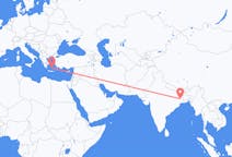 인도 두르가푸르에서 출발해 그리스 산토리니로(으)로 가는 항공편