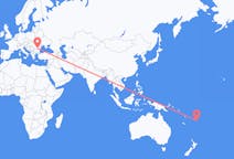 Flyg från Kadavu, Fiji till Bukarest, Rumänien