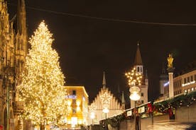 Cenário mágico de Natal em Munique - passeio a pé