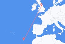 Vluchten van Leeds naar Funchal