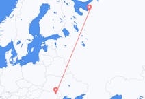 Fly fra Iași til Arkhangelsk