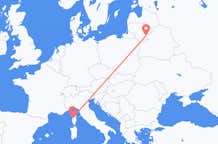 Flights from Calvi to Vilnius