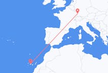 Flyreiser fra Strasbourg, Frankrike til Tenerife, Spania