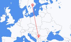Flights from Norrköping to Pristina