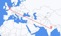 出发地 印度賴布爾目的地 法国里尔的航班