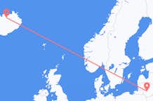 出发地 立陶宛考纳斯目的地 冰岛阿克雷里的航班