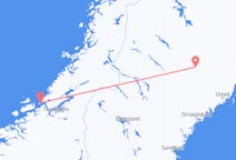 Flights from Ørland, Norway to Lycksele, Sweden