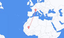 Flüge von Nema, Mauretanien nach Marseille, Frankreich