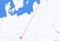 Flights from Riga in Latvia to Graz in Austria