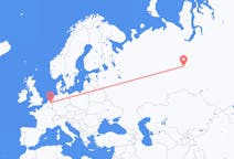 Flights from Khanty-Mansiysk, Russia to Eindhoven, the Netherlands