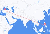 เที่ยวบิน จาก อีโลอีโล ซิตี้, ฟิลิปปินส์ ไปยัง อังการา, ตุรกี