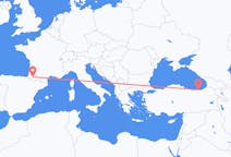Flights from Trabzon, Turkey to Pau, Pyrénées-Atlantiques, France