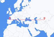 Flyg från Türkistan, Kazakstan till Santander, Spanien