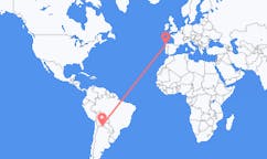 Flights from Yacuíba, Bolivia to Santiago de Compostela, Spain