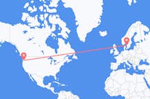 Flights from Portland to Gothenburg