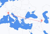 Flights from Tabriz to Genoa