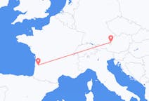 Flights from Salzburg, Austria to Bordeaux, France