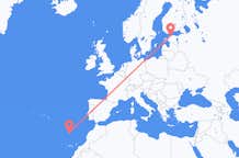 Vluchten van Funchal naar Tallinn