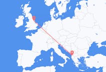 Flights from from Kirmington to Tirana