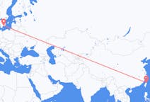 Flyrejser fra Taipei, Taiwan til Karlskrona, Sverige