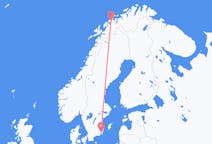 Fly fra Kalmar til Tromsø