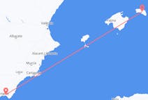 Flights from Almería, Spain to Menorca, Spain