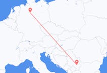 Loty z Nisz, Serbia do Hanower, Niemcy