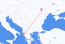 Flyg från Iași till Korfu