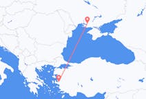 Fly fra Kherson til Izmir