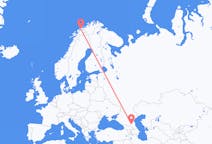 Flights from Grozny, Russia to Tromsø, Norway