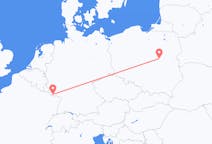 Flyg från Warszawa till Saarbrücken