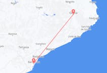 Flyreiser fra Barcelona, Spania til Girona, Spania