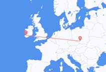 Flyg från County Kerry, Irland till Katowice, Polen