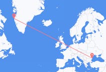 Flights from Constanța, Romania to Sisimiut, Greenland
