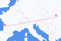 Flyreiser fra Satu Mare, til Bordeaux