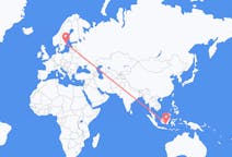 Flights from Banjarmasin, Indonesia to Stockholm, Sweden