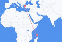 Flyrejser fra Antsiranana, Madagaskar til Kos, Grækenland