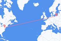 Flights from Lancaster to Gdansk