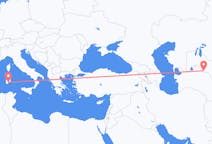 出发地 乌兹别克斯坦出发地 烏爾根奇目的地 意大利卡利亚里的航班
