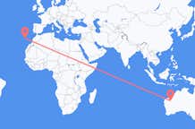 Flyg från Newman, Australien till Funchal, Portugal