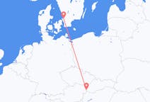 Flyg från Bratislava, Slovakien till Ängelholm, Sverige