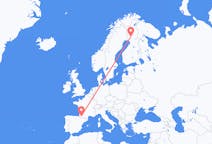 Flights from Pau, Pyrénées-Atlantiques, France to Rovaniemi, Finland