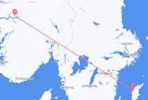 Flyrejser fra Sogndal, Norge til Visby, Sverige