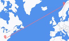 Flights from Atlanta to Bodø