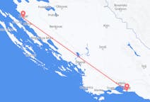 Loty z Split, Chorwacja do Zadaru, Chorwacja