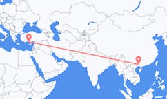 Flights from Nanning, China to Gazipaşa, Turkey