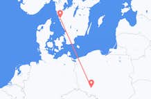 Flyrejser fra Wrocław til Göteborg